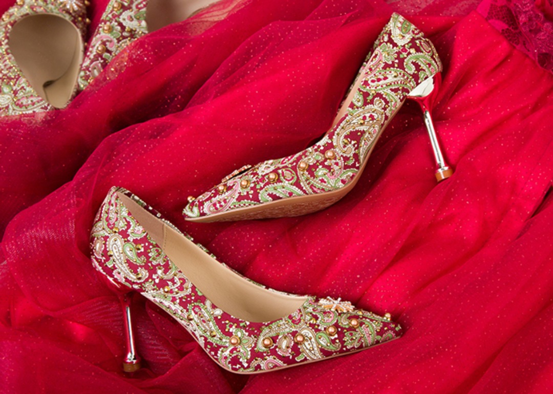 Traditional 2025 wedding shoes
