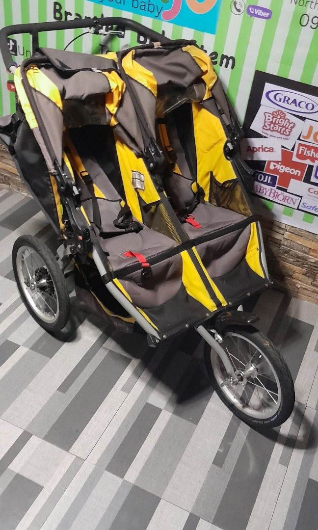 Twin bob iron man Babies Kids Going Out Strollers on Carousell