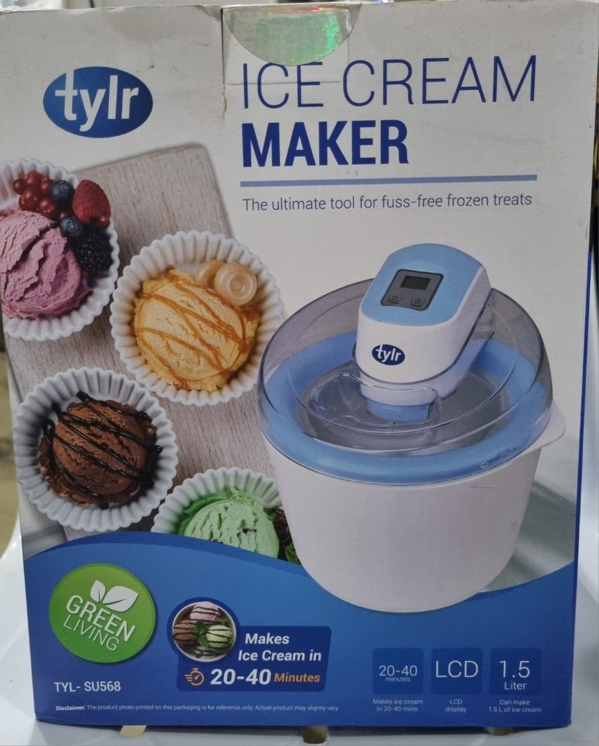 Tylr ice deals cream maker review