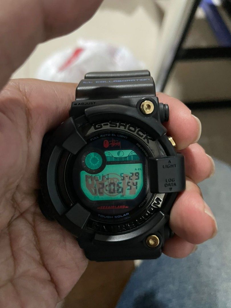 G shock frogman stussy x bape deals
