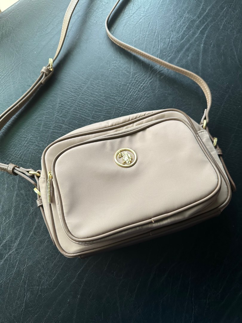 US Polo Assn Sling Crossbody Bag, Women's Fashion, Bags & Wallets
