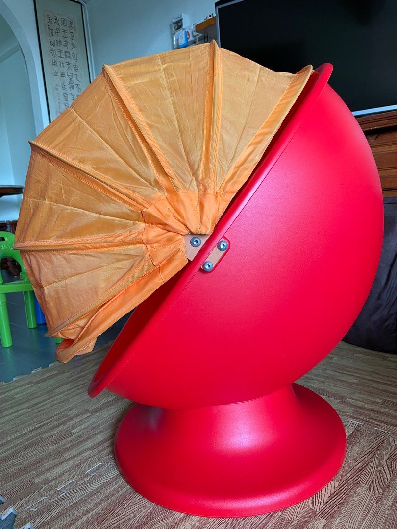 Used IKEA PS L MSK Swivel Egg Chair Designed by Monika Mulder