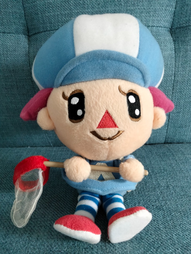 Villager Girl Animal Crossing Wild World Plush Toy Sanei Nintendo 2005 Japan 9