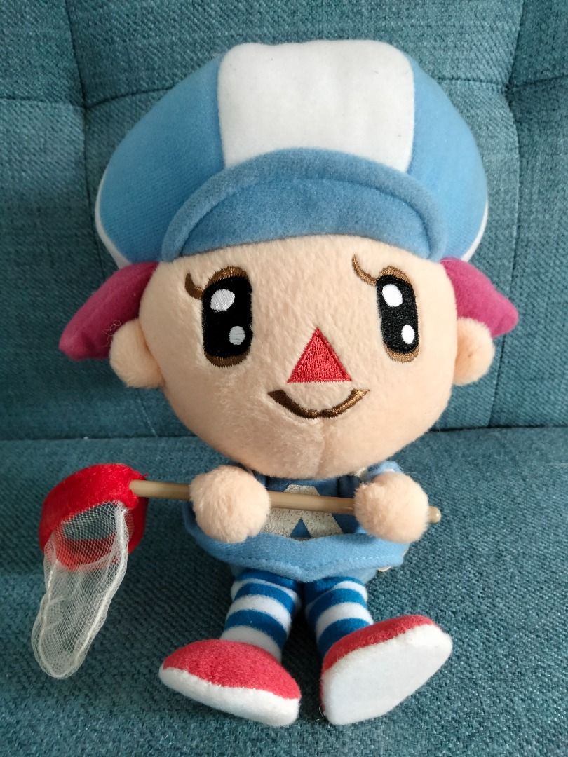 Villager Girl Animal Crossing Wild World Plush Toy Sanei Nintendo 2005 Japan 9