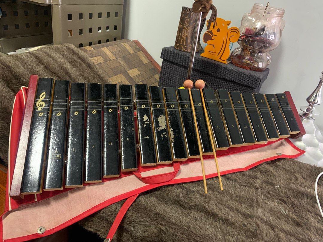 Vintage japan wooden xylophone on Carousell