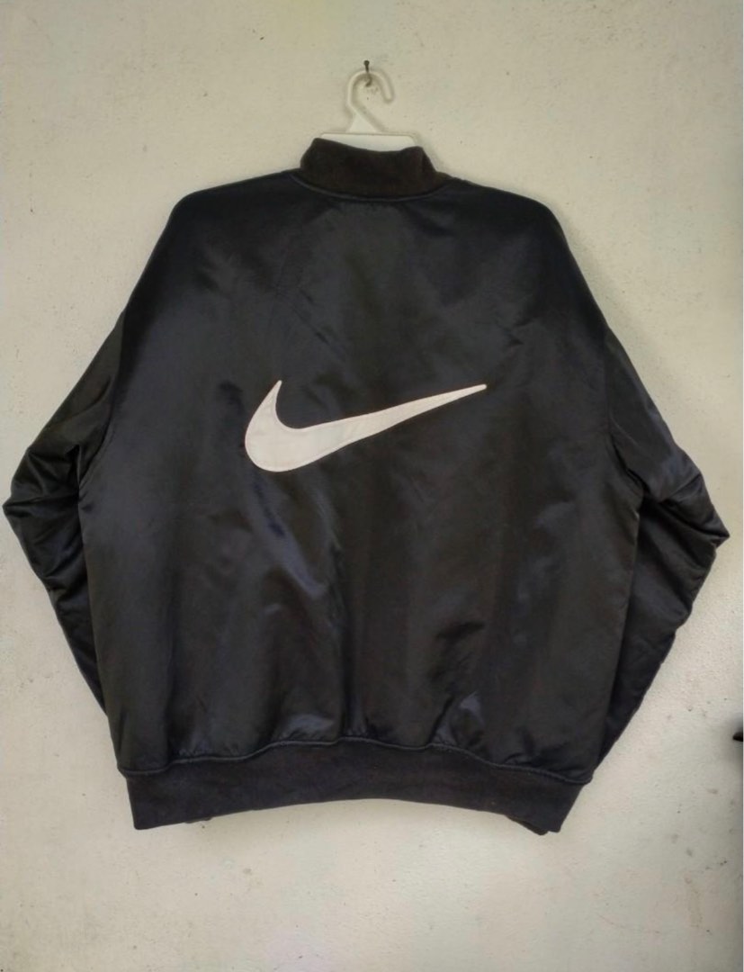 Nike vintage hot sale bomber jacket