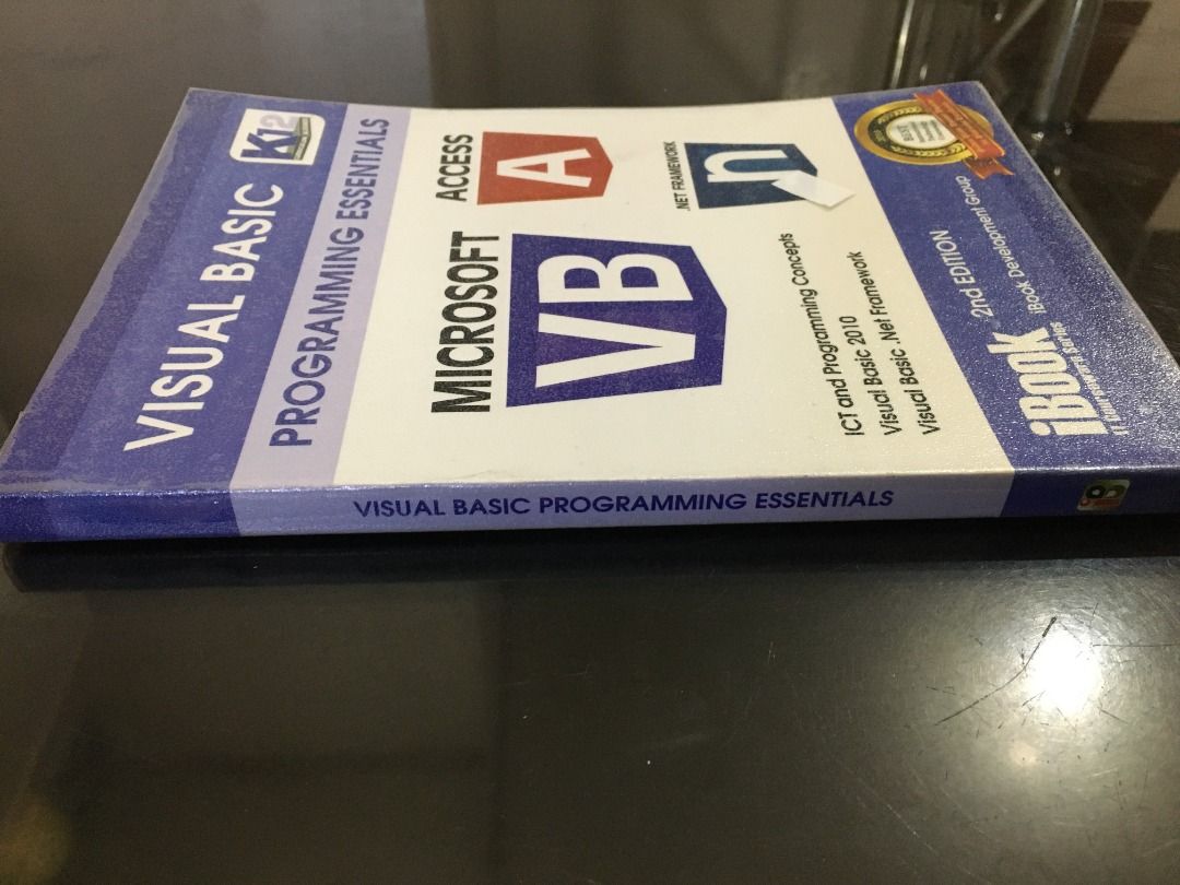 Visual Basic Programming Essentials ICT (kto12), Hobbies & Toys, Books ...