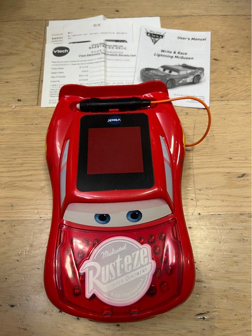 Vtech write top & race mcqueen