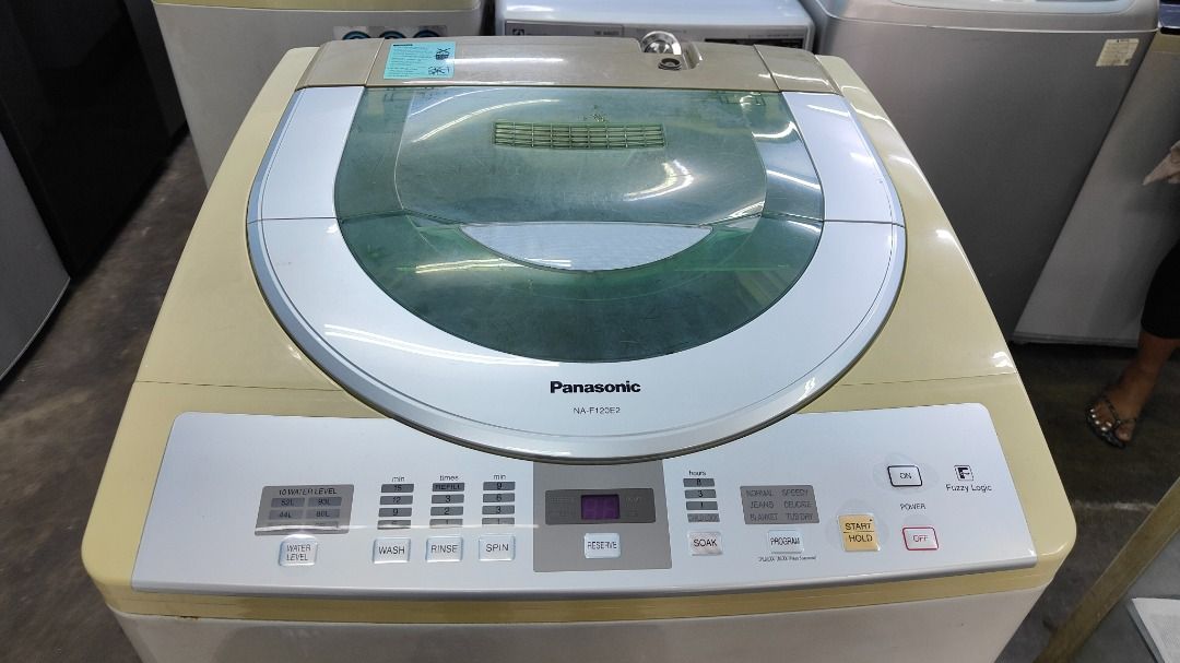 WASHING MACHINE PANASONIC 12KG JUMBO, TV & Home Appliances, Washing
