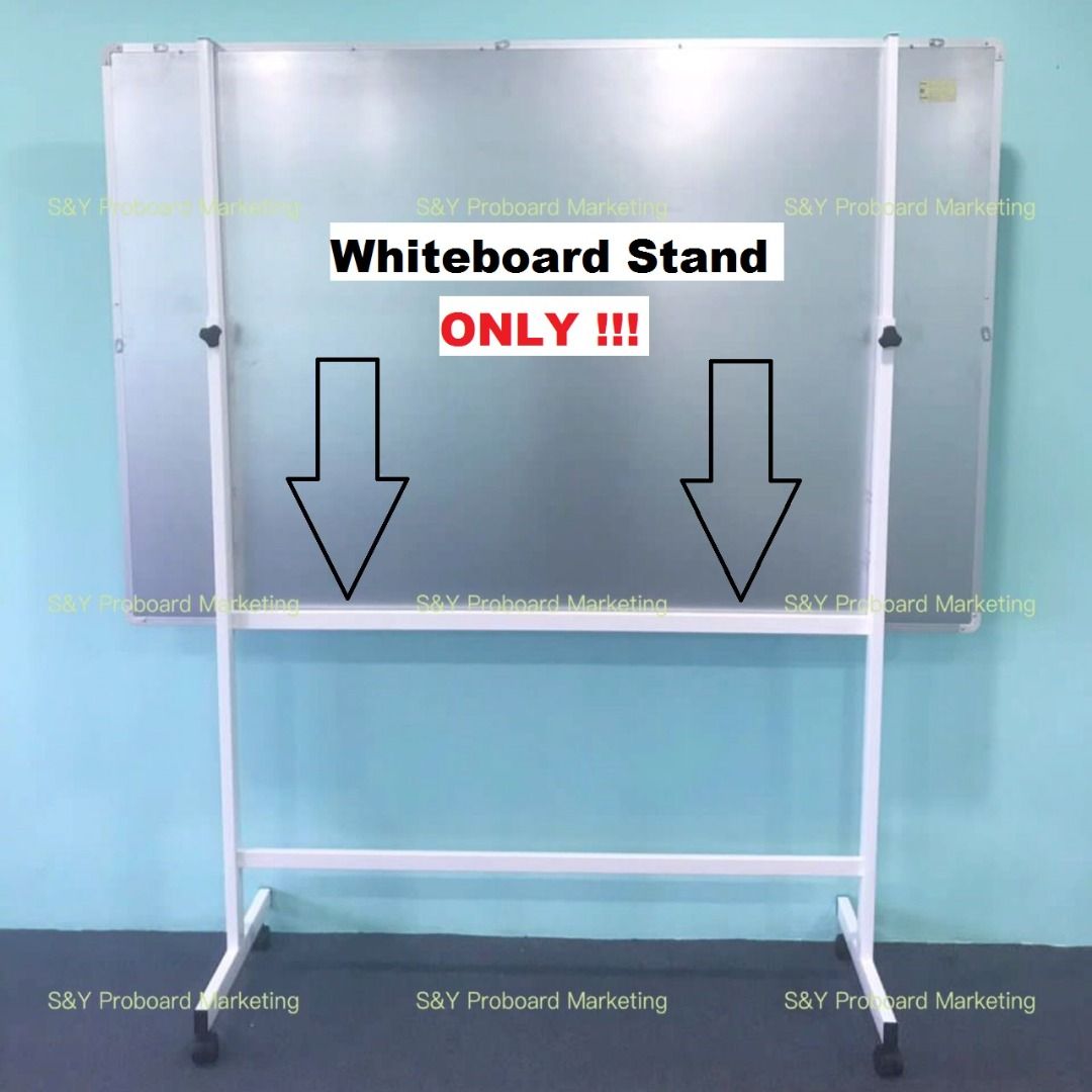 White Board Stand ONLY Whiteboard Mobile Stand Size 2x3 3x4 4x4 4x5 4x6 4x8, Hobbies & Toys