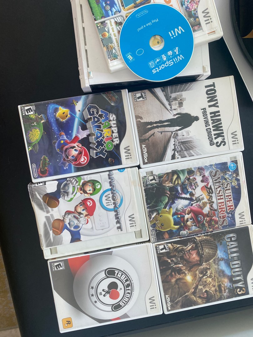 Nintendo Wii games (and console). Vintage. , Video Gaming, Video Games