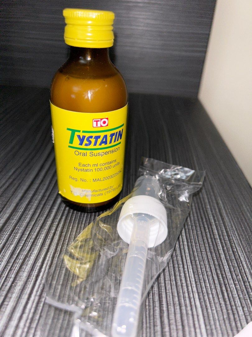 TYSTATIN oral suspension 60ml, Health & Nutrition, Medical Supplies