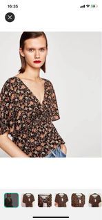 Zara Floral Blouse