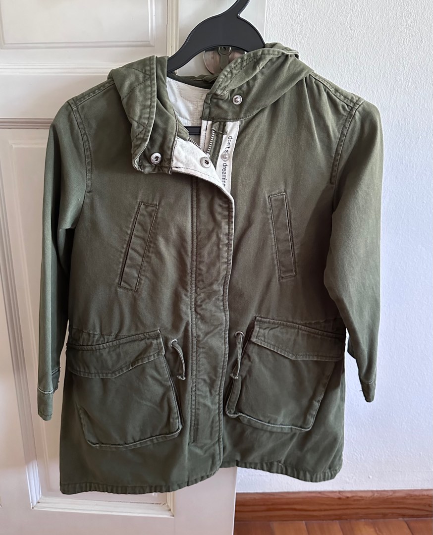 Girls shop army jacket
