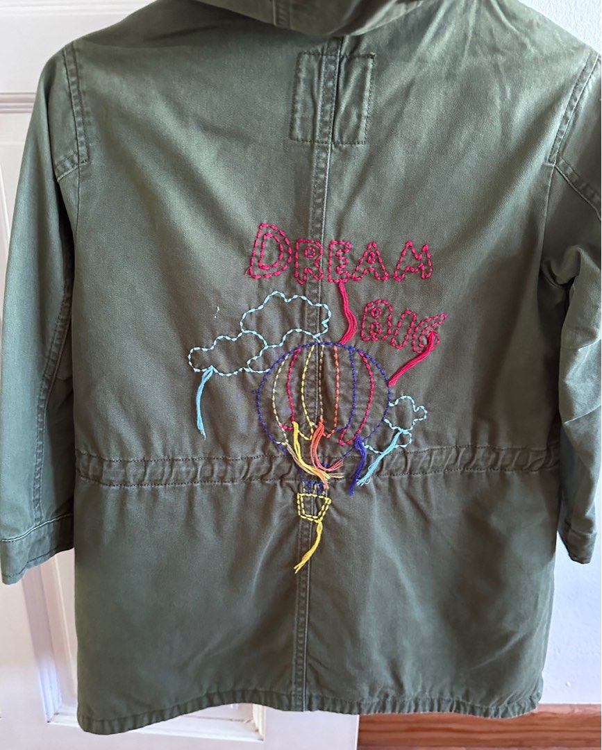 Girls shop military jacket