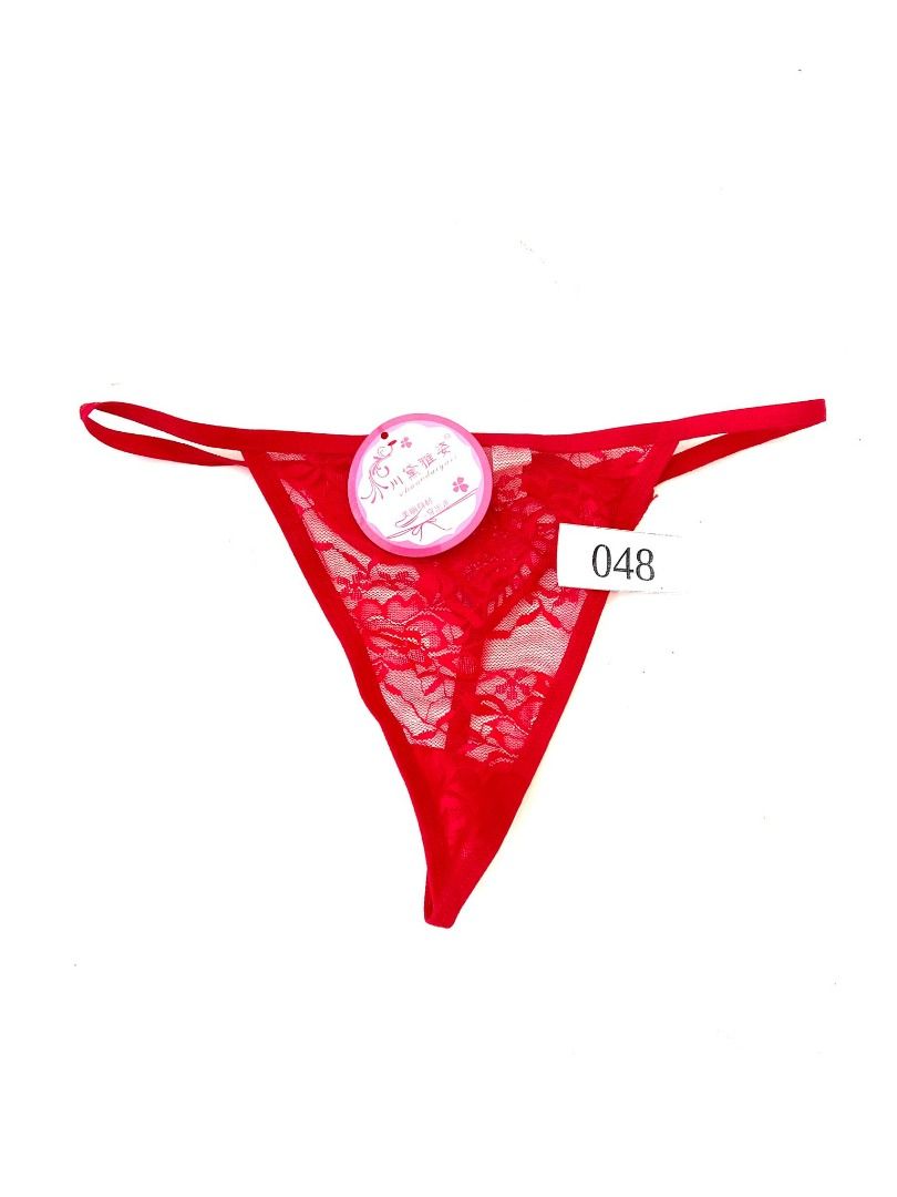 048. Red Heart T String Sexy Panty for Lady. Lady Ladies Woman Women Lingerie, Sexy Lingerie G