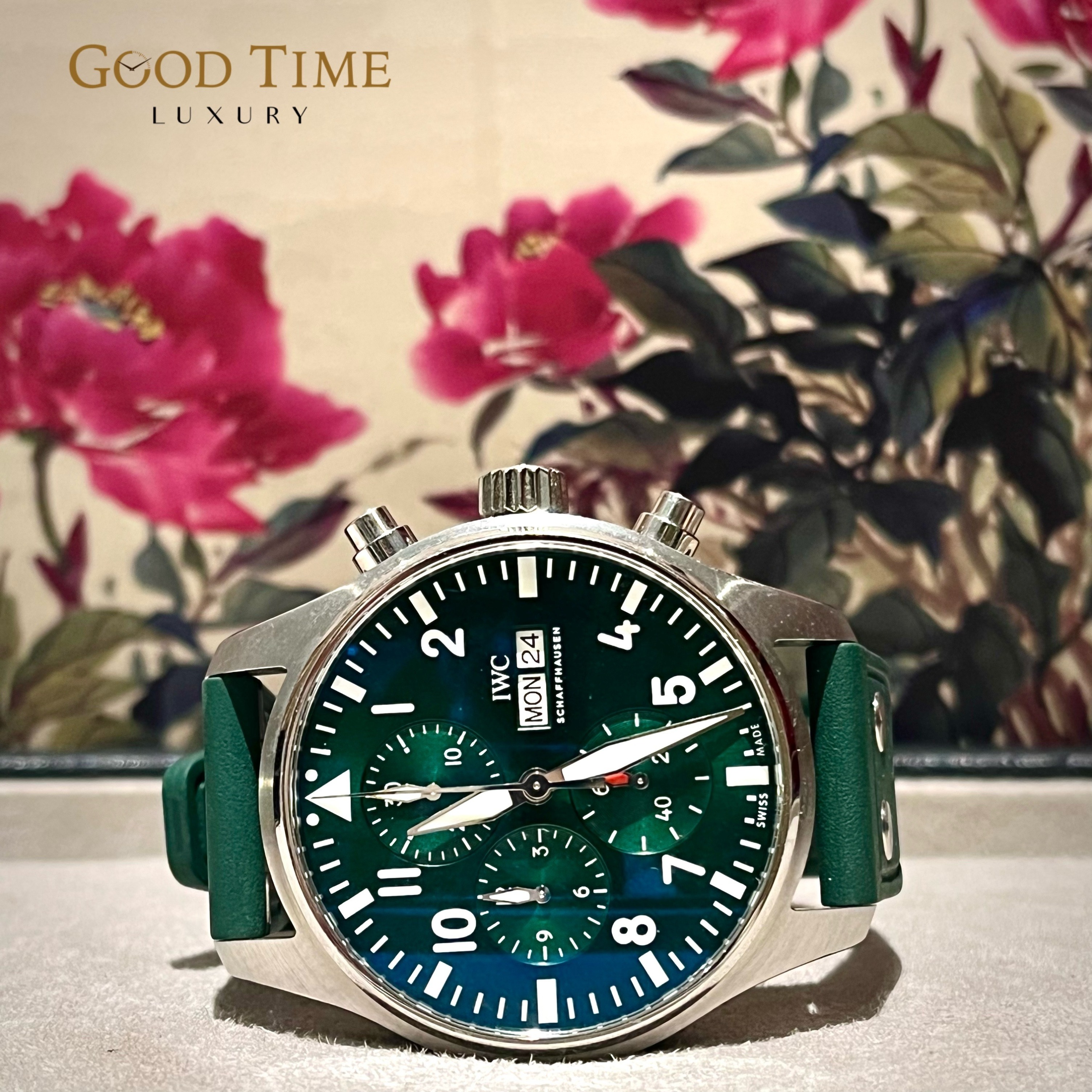 Iwc pilot racing green top