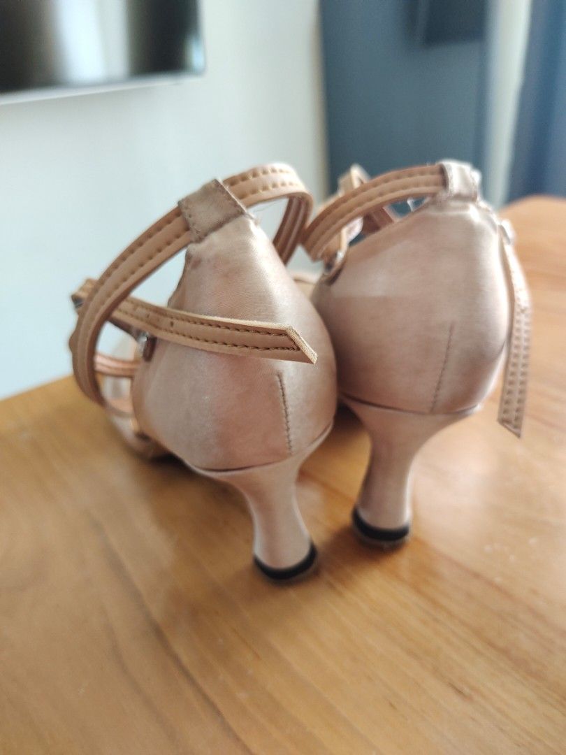 D K Dance Shoes Sepatu Salsa Dansa Uk 6WW 39 40