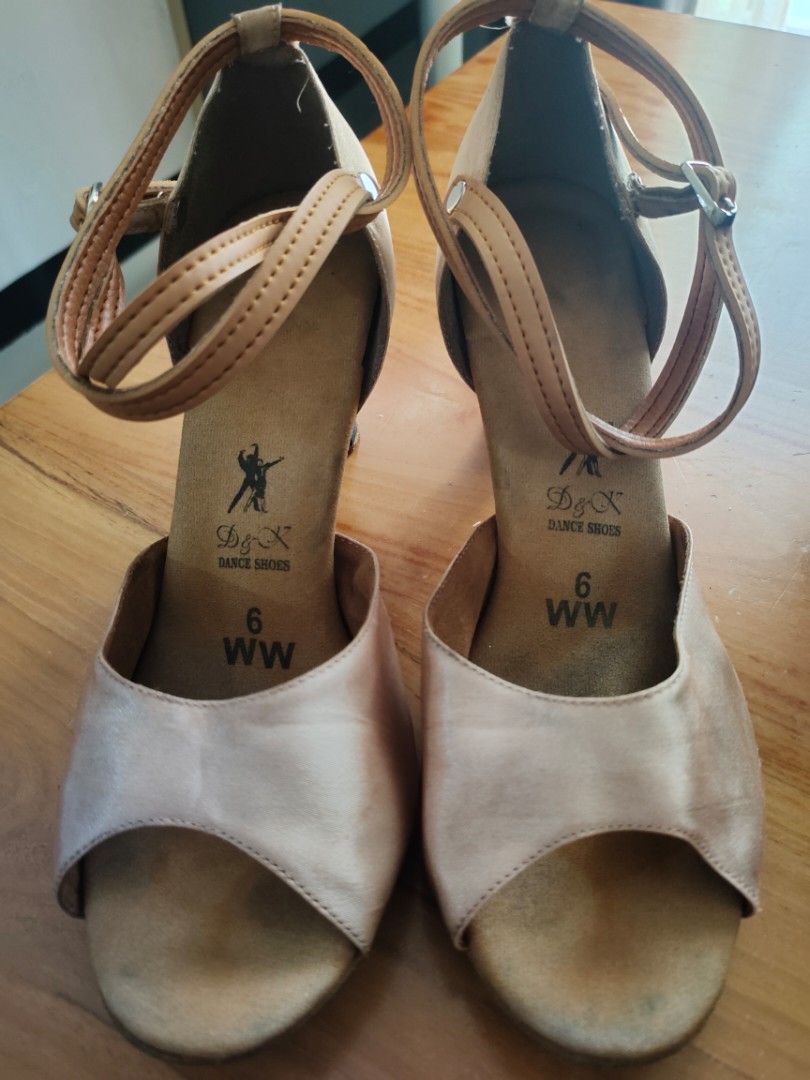 D K Dance Shoes Sepatu Salsa Dansa Uk 6WW 39 40