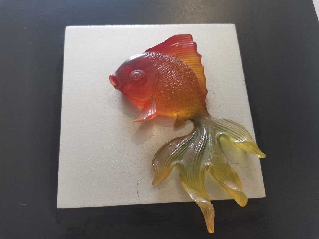 3D Gold Fish Wall Photot Frame x2, Furniture & Home Living, Home Decor ...