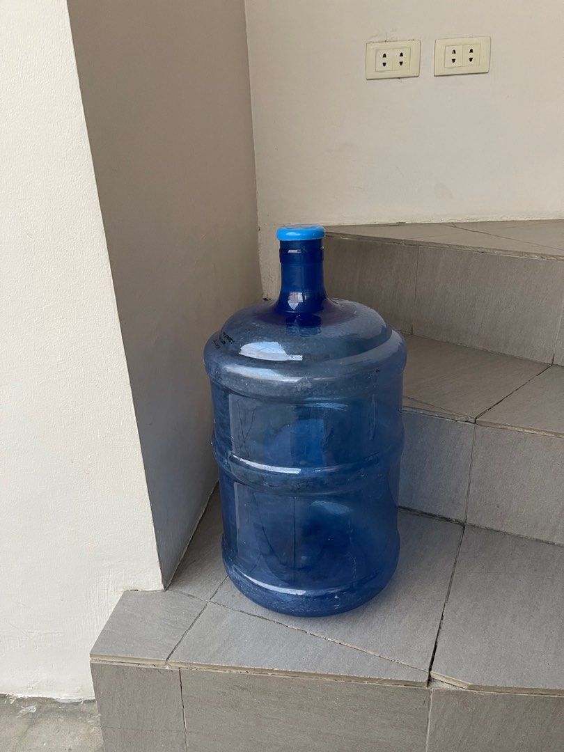 5 gallons Round Mineral Water bottle (Category: Water Purifiers & Dispensers) located in Manila. Submitted by jacob.so (Listing ID 1230015033, Image 3). Description: Mineral Water bottle round 5 gallons Very good condition House used only Durable Quality plastic 6 pcs. availble 150 per pc. Call now.