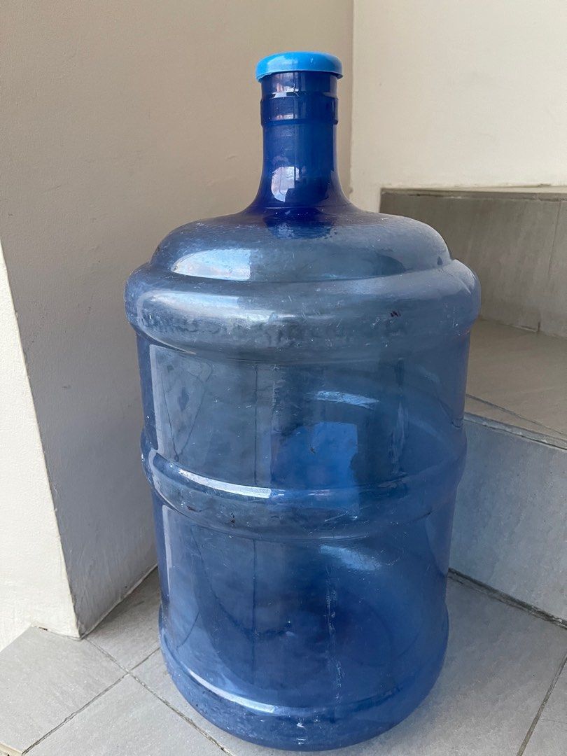 5 gallons Round Mineral Water bottle (Category: Water Purifiers & Dispensers) located in Manila. Submitted by jacob.so (Listing ID 1230015033, Image 2). Description: Mineral Water bottle round 5 gallons Very good condition House used only Durable Quality plastic 6 pcs. availble 150 per pc. Call now.