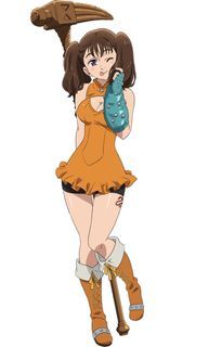 7 Deadly Sins Diane Cosplay Wig