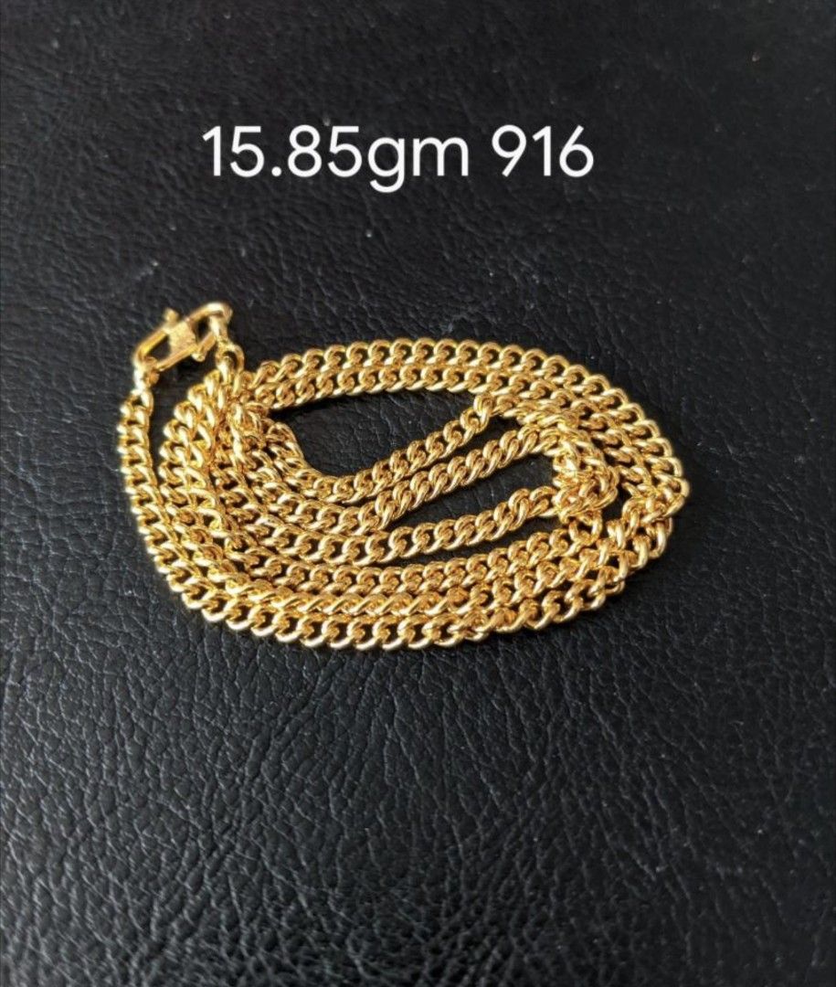 Gold chain 18 best sale inch