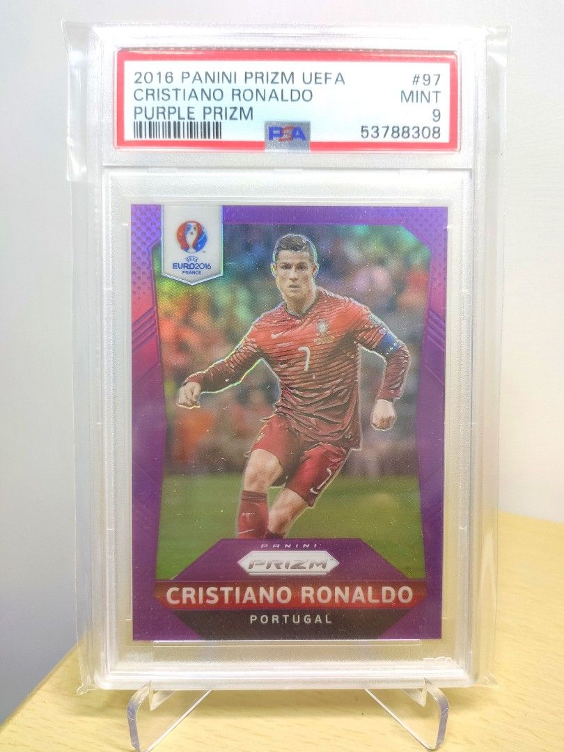 限/99 Panini Prizm Euro 2016 Portugal 葡萄牙Cristiano Ronaldo