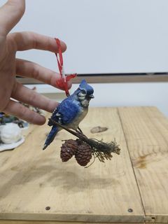聖誕小鳥掛飾