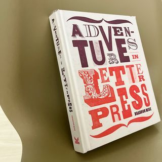 進口二手書｜活版印刷圖鑑 Adventure in Letterpress 平面設計類 原價990