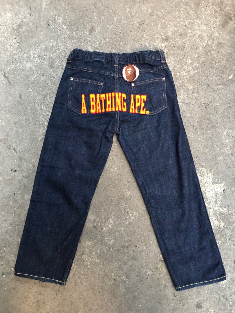 XL bapesta jeans denim BAPE エイプ
