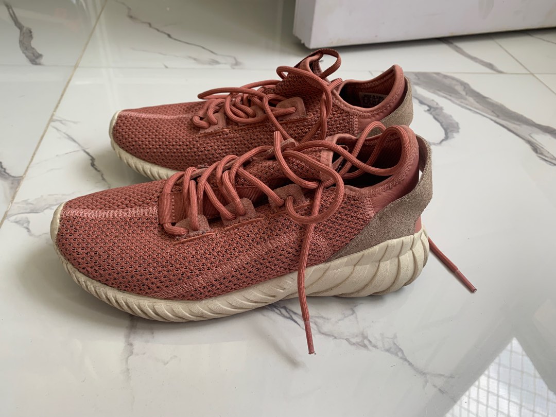 Adidas Tubular Doom Sock in Pink