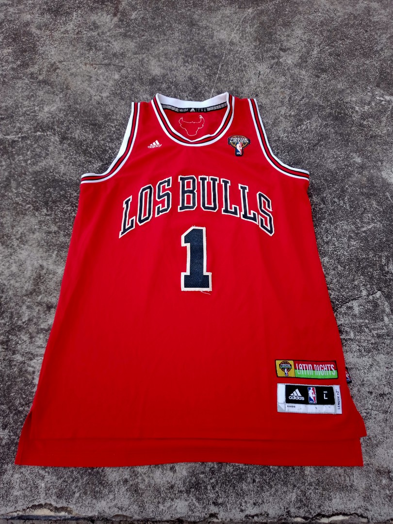 New Mint ADIDAS DERRICK ROSE CHICAGO LOS BULLS JERSEY Small