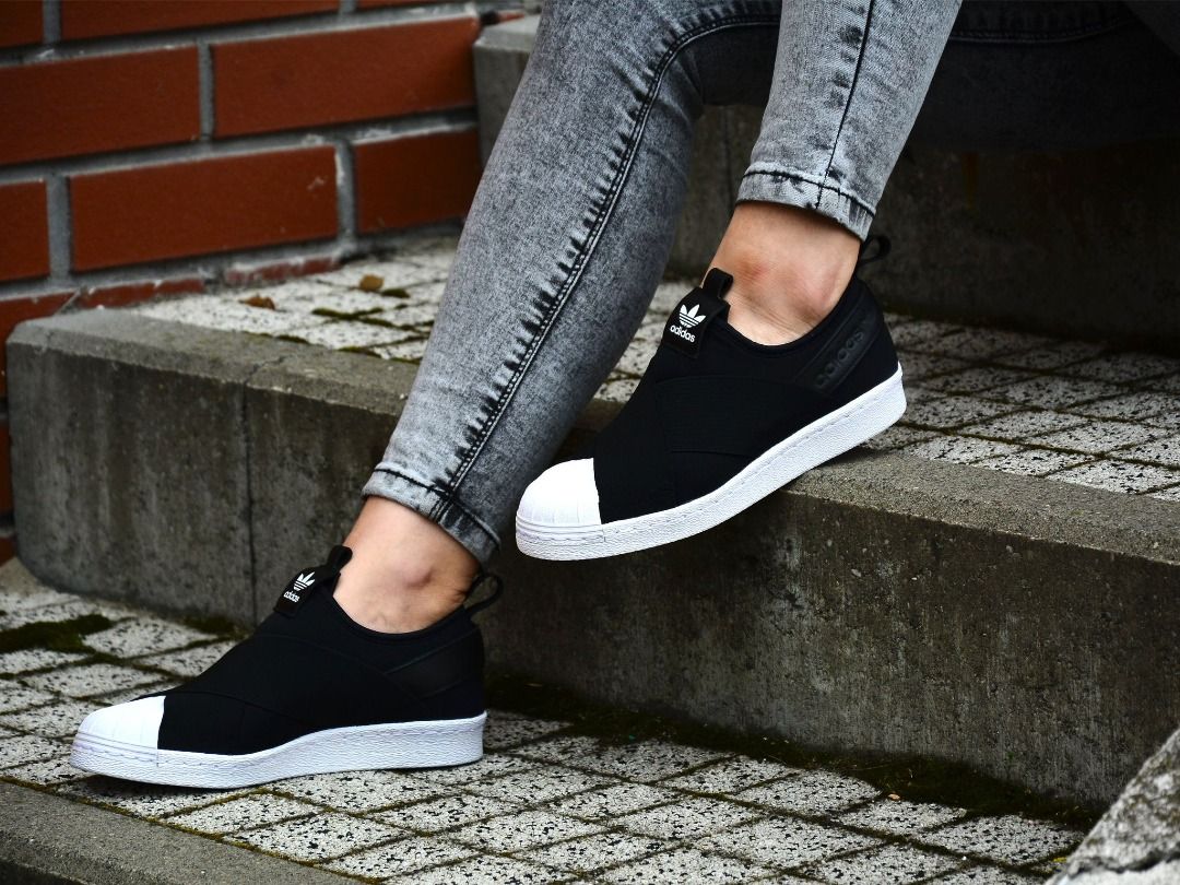Superstar slip hot sale on dames