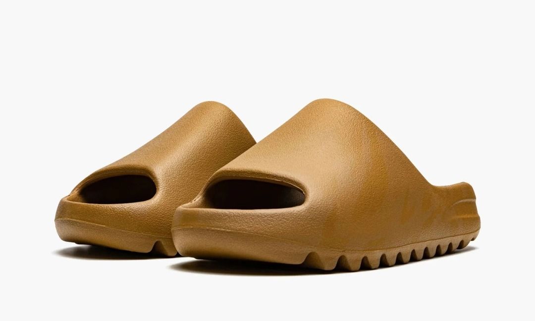 Adidas Yeezy Slide Ochre, 名牌, 鞋及波鞋- Carousell