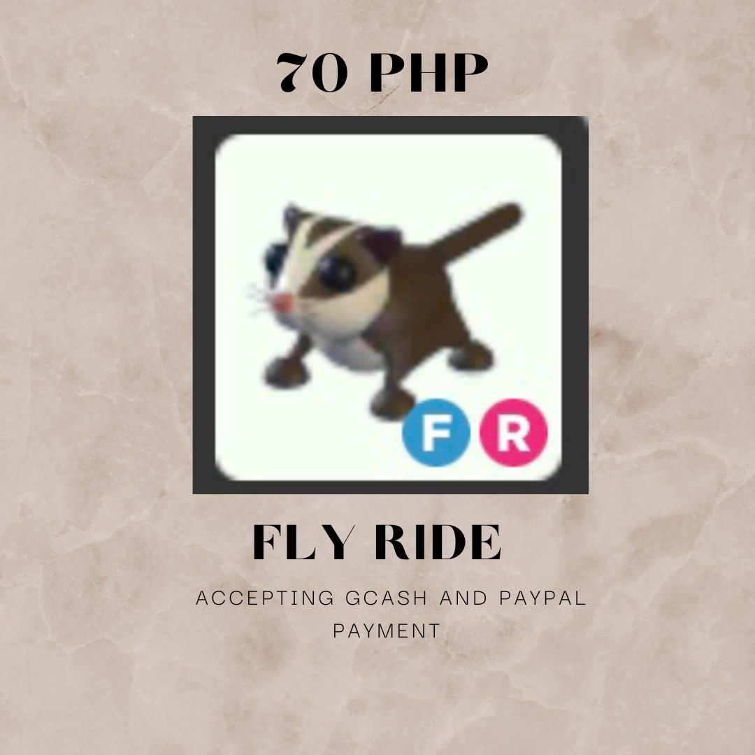 Adopt Me Pets Sugar Glider, Video Gaming, Gaming Accessories, InGame