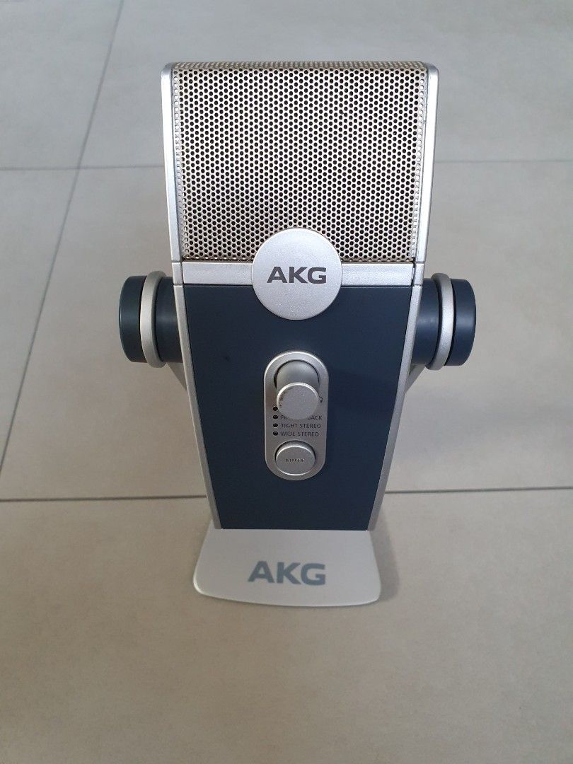 Micrófono USB AKG Lyra Ultra HD - Para Podcast, Streaming, Grabación Y Juegos - Compatible Con PC, Mac, Móviles Y Tablets