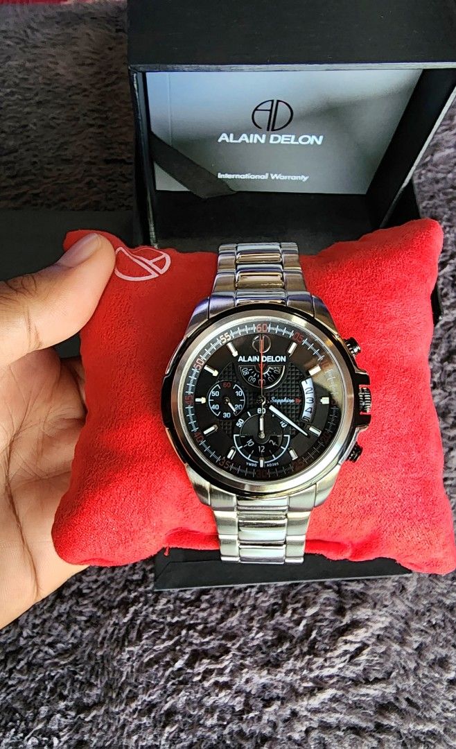 Alain delon chronograph hotsell watch
