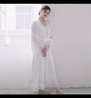 ALLEYA BRIDE KIMONO SATIN