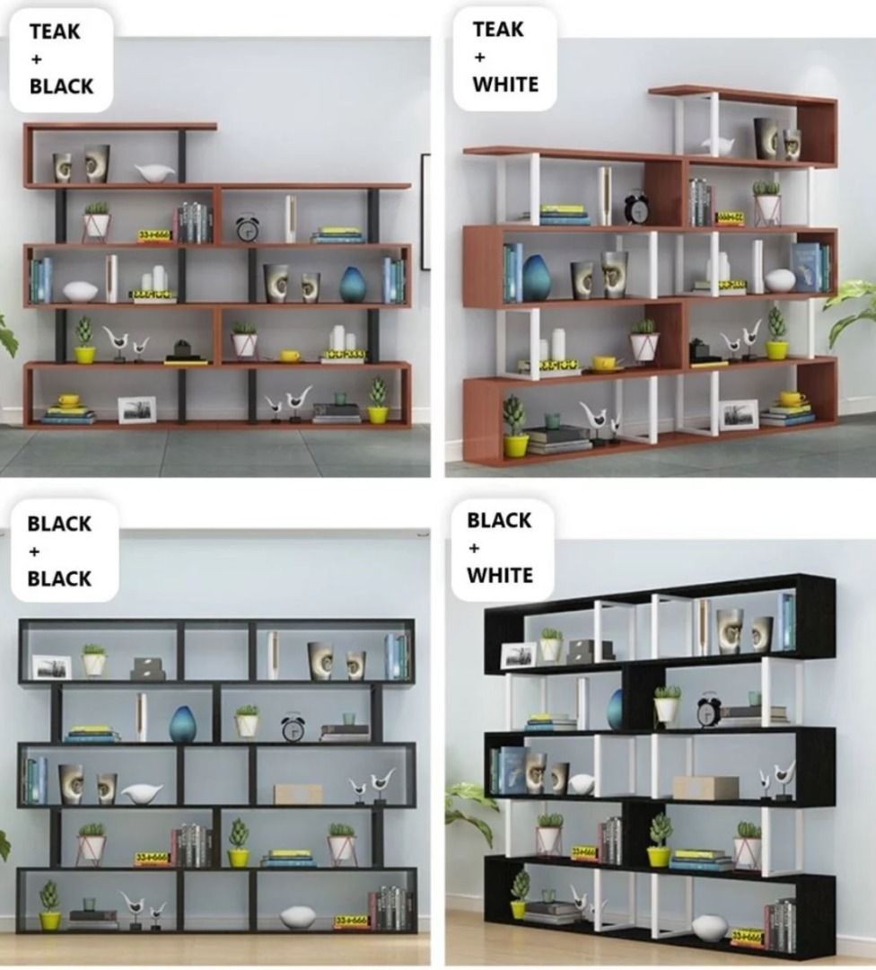 AMELIA Modern Minimal Modular Display Shelves, Furniture & Home Living, Furniture, Shelves