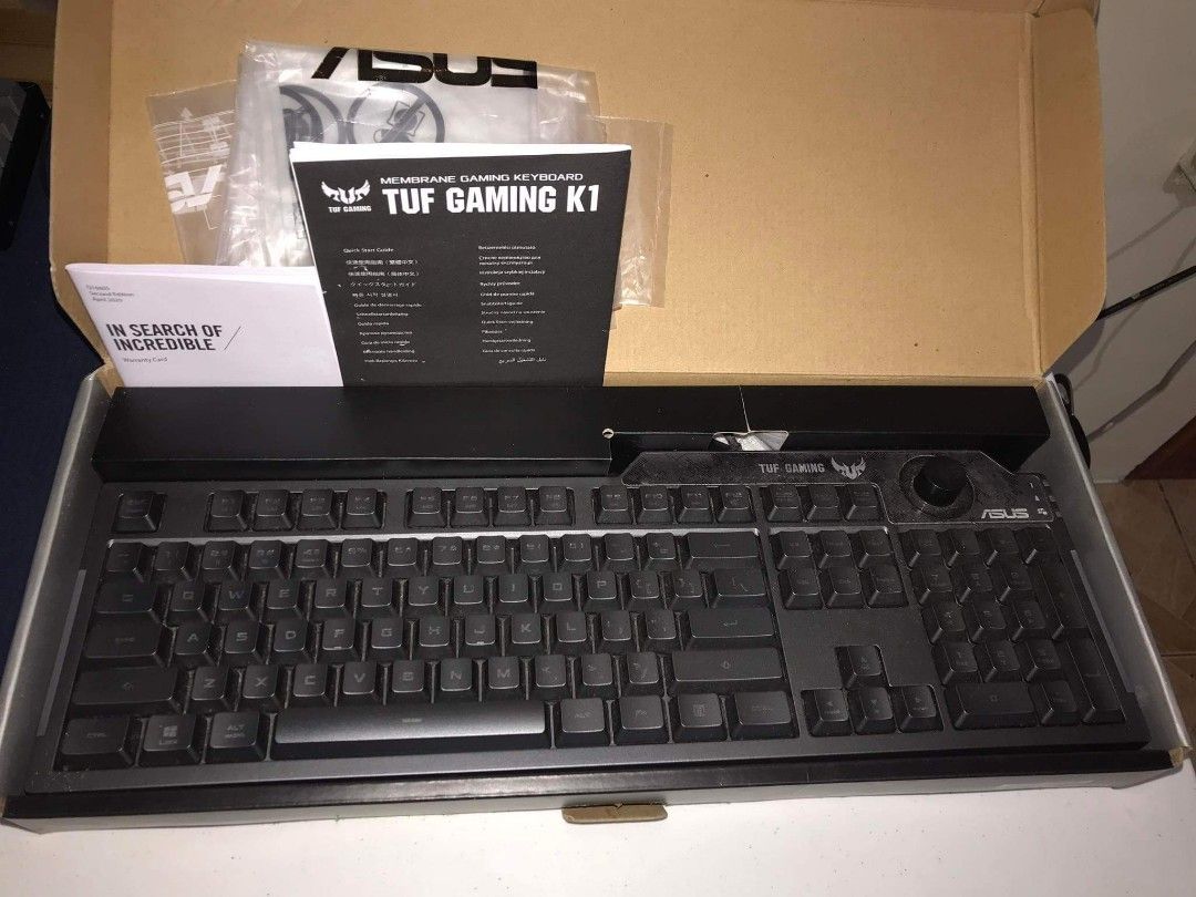 Asus Tuf Gaming K1 Keyboard on Carousell