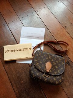 Authentic Louis Vuitton LV Monogram St. Cloud GM Large Sling Crossbody Bag