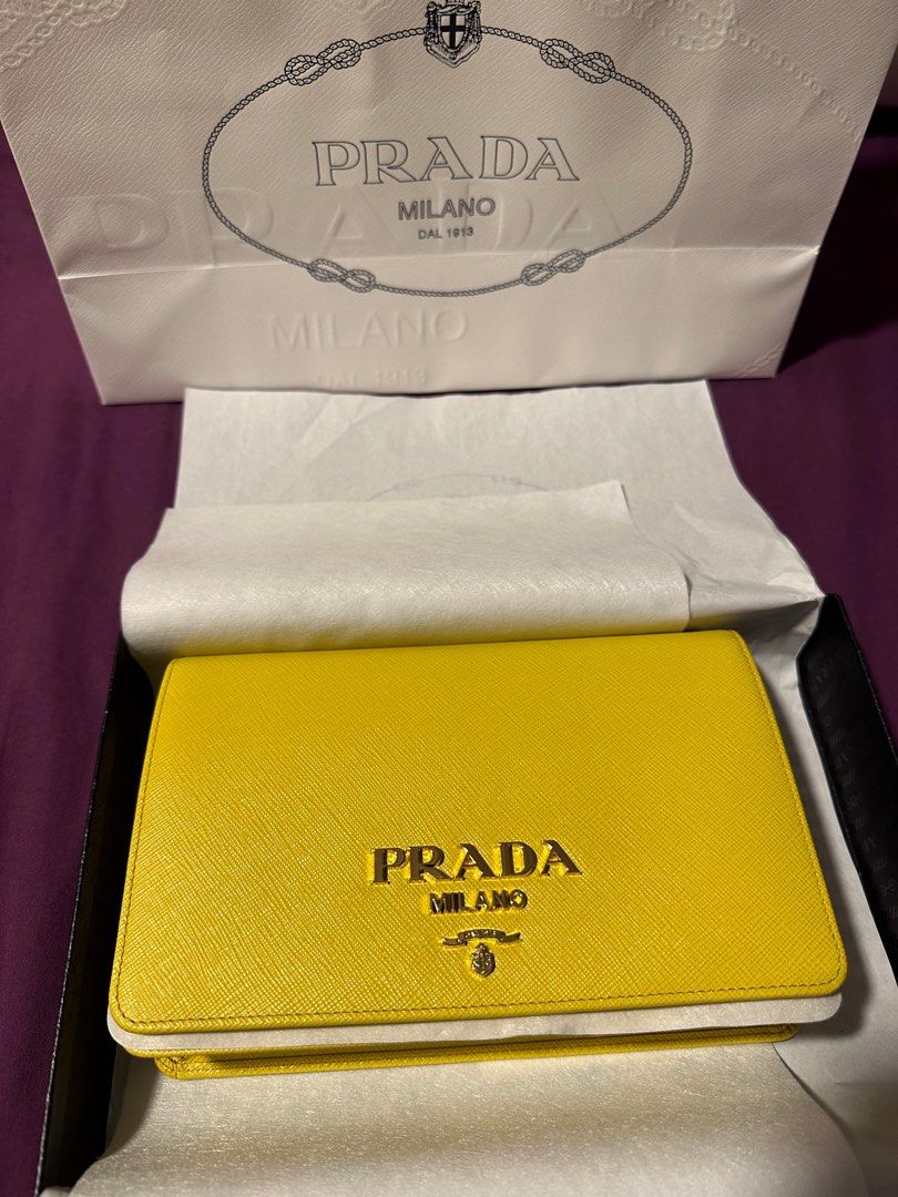 Authentic Prada with Sling, Luxury, Bags & Wallets on Carousell