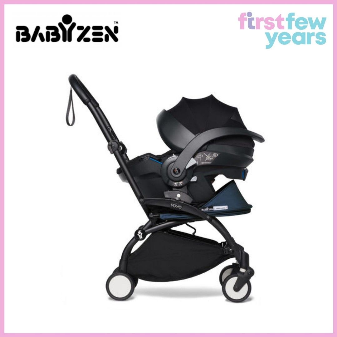 BABYZEN YOYO 0 and 6 Stroller with BABYZEN YOYO Infant Car Seat Babies Kids Going Out Strollers on Carousell