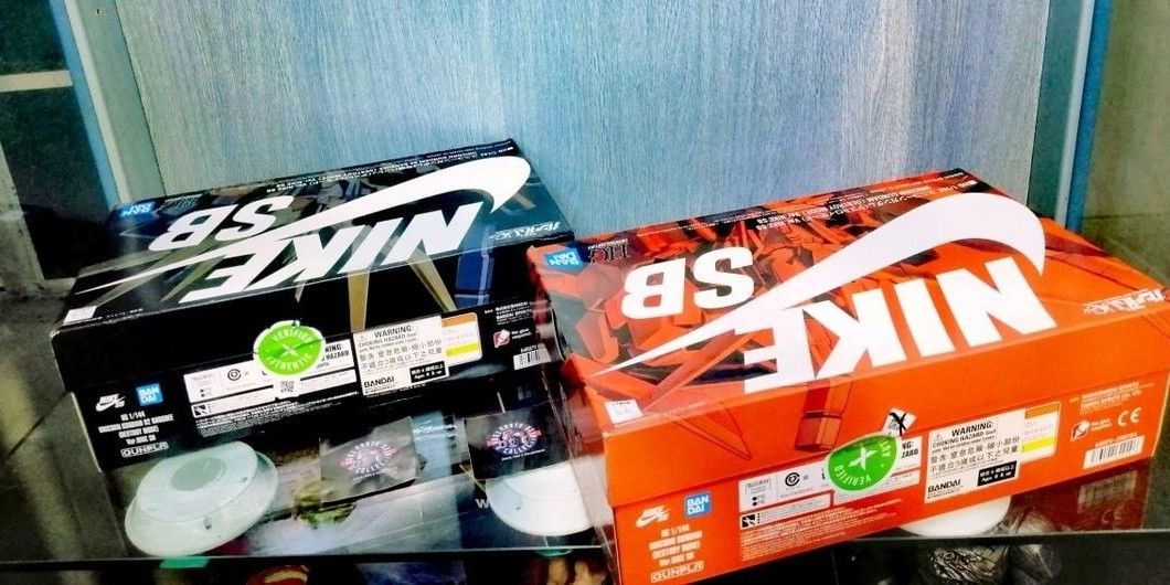 nike bandai gundam