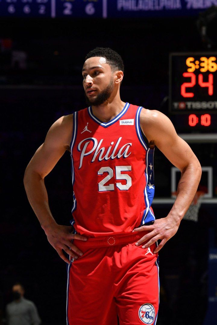 Ben Simmons Philadelphia 76ers 2017-18 City Edition Jersey