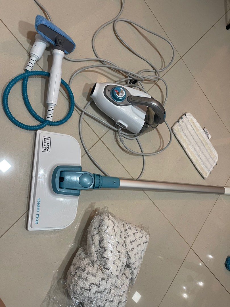 Black & Decker steam Mop, Furniture & Home Living, Cleaning & Homecare