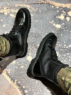 Black Boots/Military 8UK