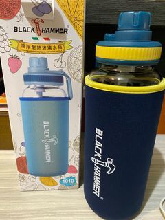 BLACK HAMMER 漂浮耐熱玻璃水瓶